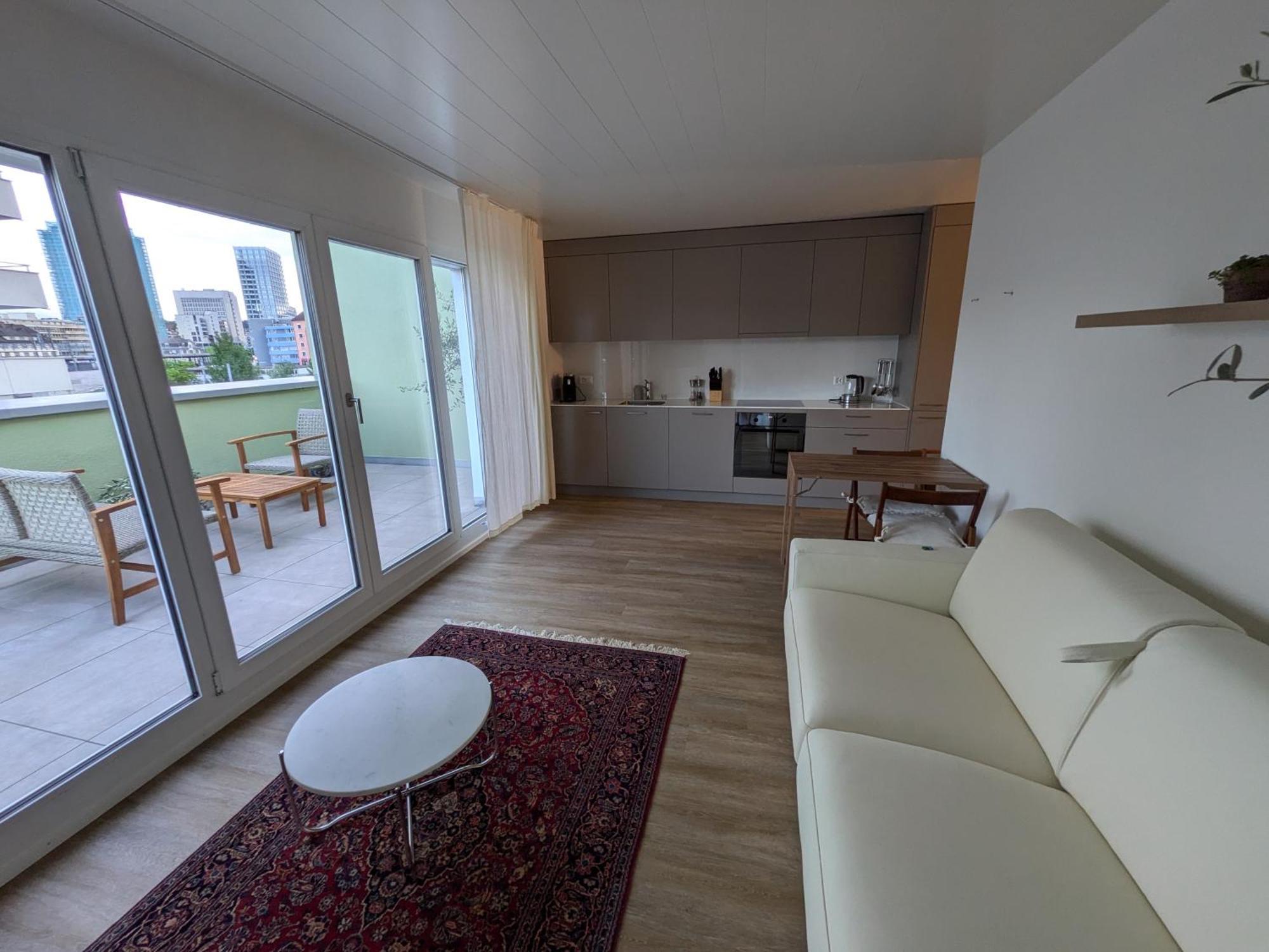 Skyline Rooftop Suite With 2 Balconies -401- Zurich Extérieur photo